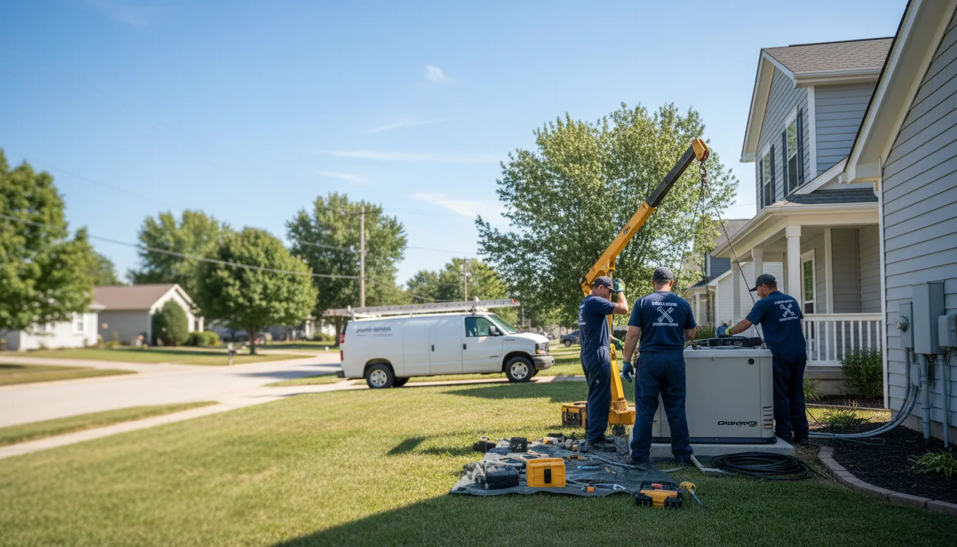 Generator Installation in Maryville, IL near me